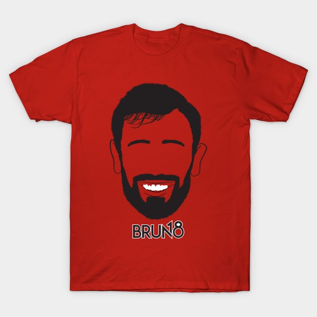 Bruno 18 United Legend T-Shirt by peterdy